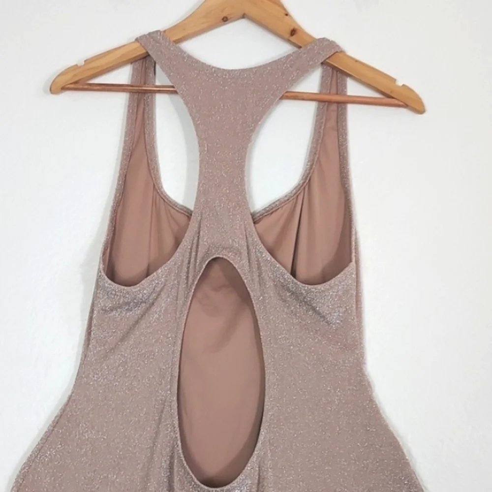 New Skims Gliter Swim Metallic Dress Cover-up Size 2X